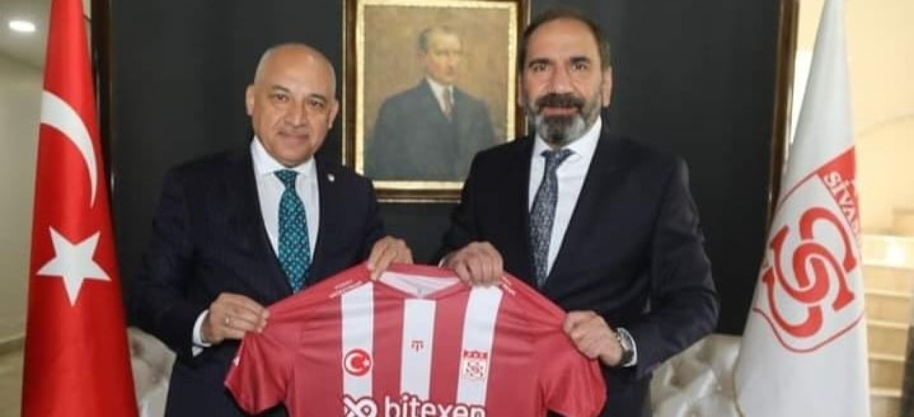 TFF BAŞKANI BÜYÜKEKŞİ'DEN SİVASSPOR'A ZİYARET