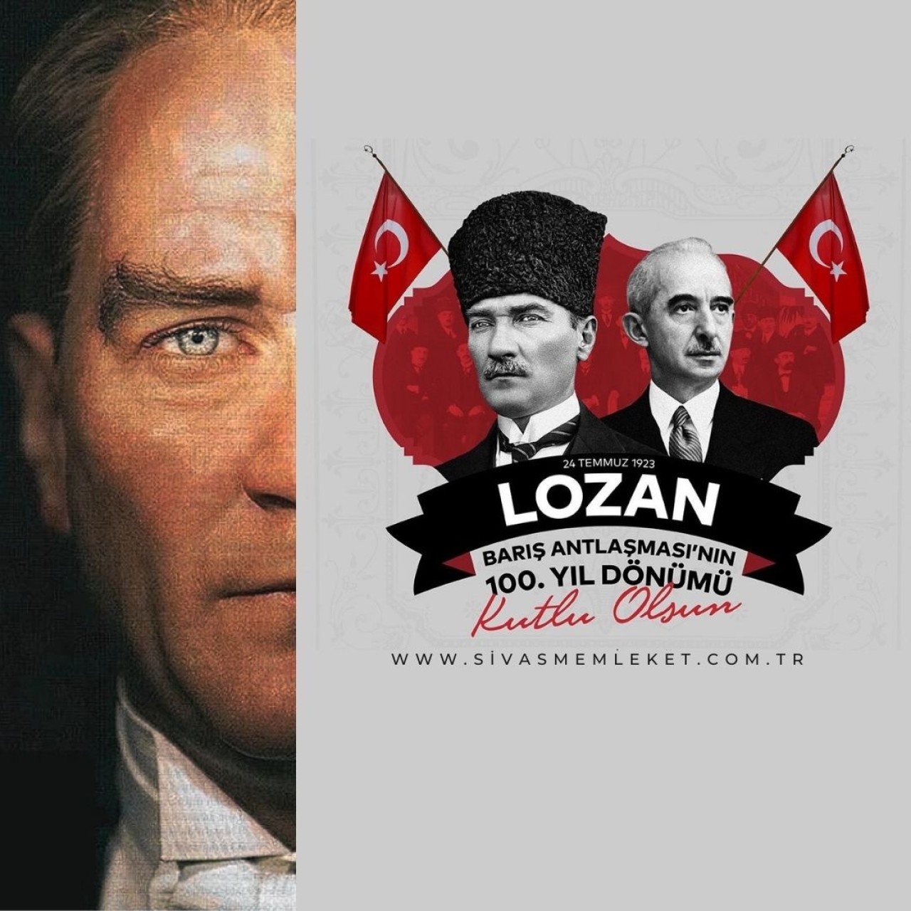 LOZAN BARIŞ ANTLAŞMASI'NIN 100. YIL DÖNÜMÜ 24 TEMMUZ 1923