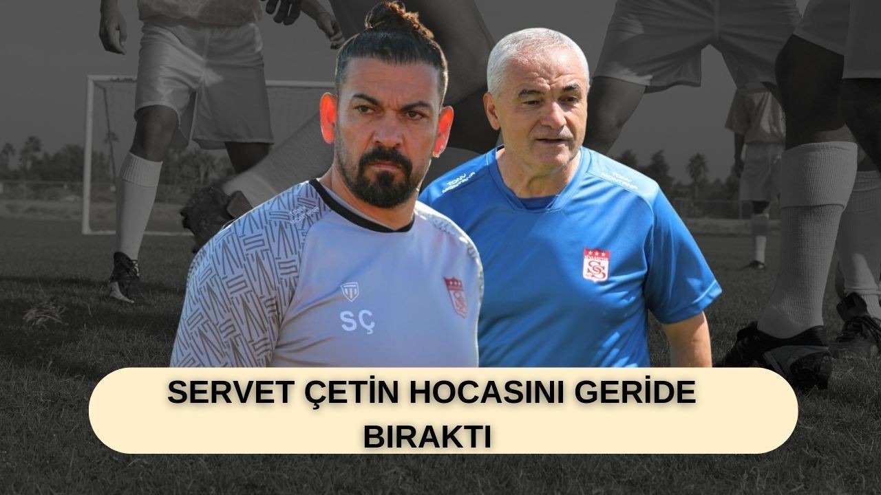 Servet Çetin Hocasını Geride Bıraktı