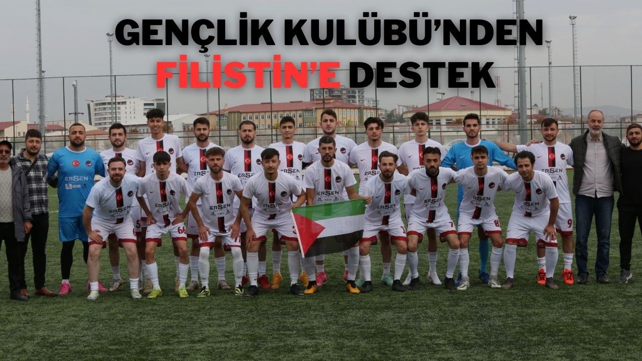 Gençlik Kulübü’nden Filistin’e Destek