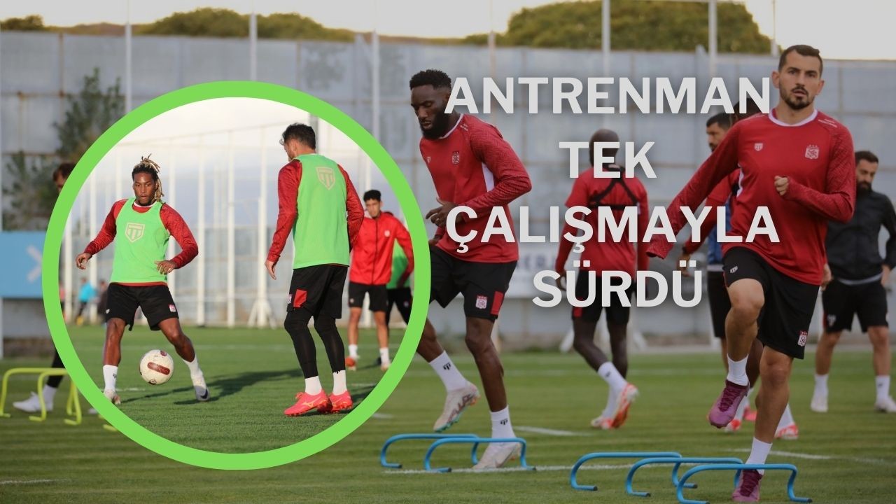 Antrenman Tek Çalışmayla Sürdü