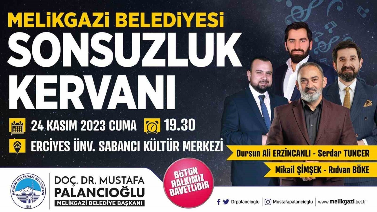 'Sonsuzluk Kervanı' Şiir ve Müzik Programıyla Vatandaşlar Buluşturuldu