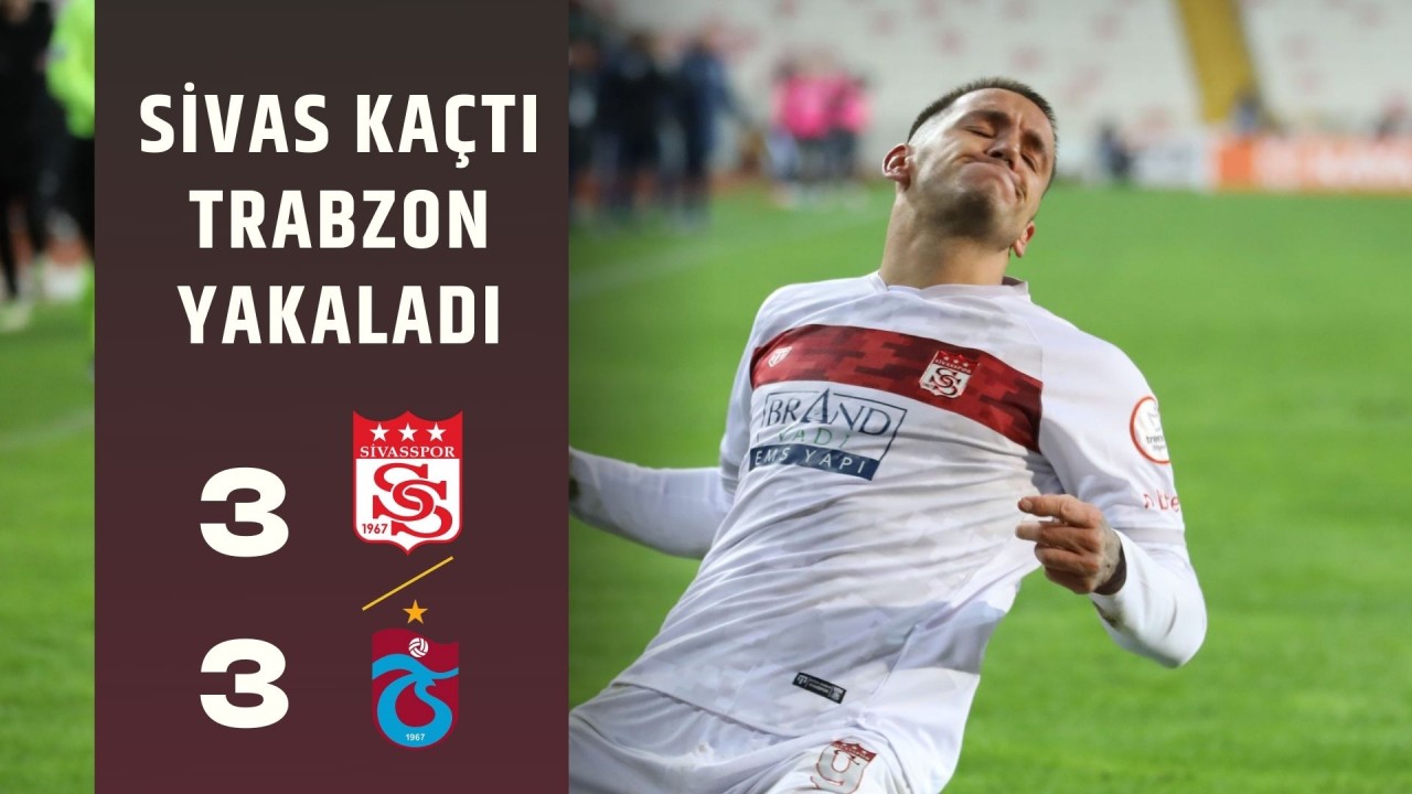 Sivas Kaçtı Trabzon Yakaladı