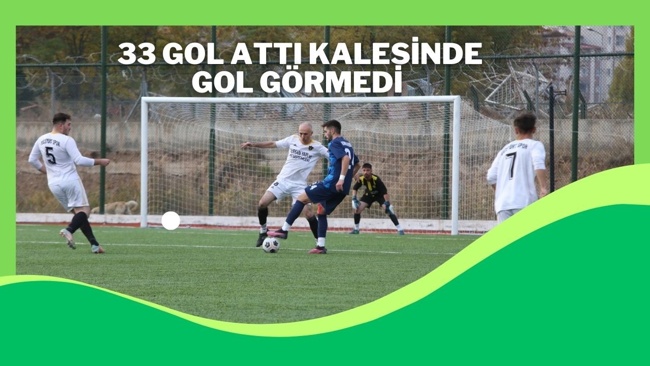 33 Gol Attı Kalesinde Gol Görmedi