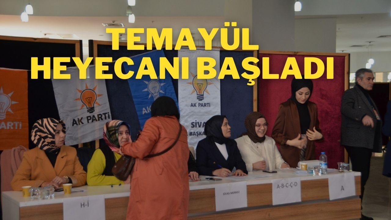 Temayül Heyecanı Başladı