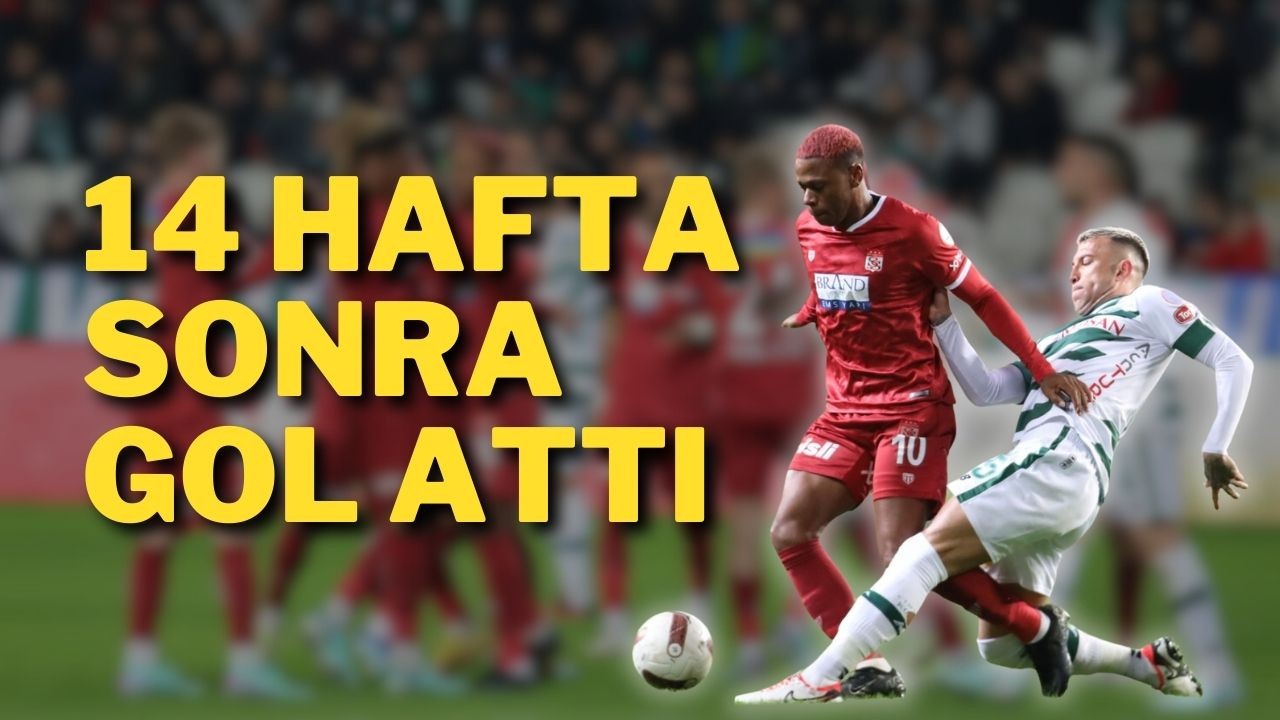 14 Hafta Sonra Gol Attı