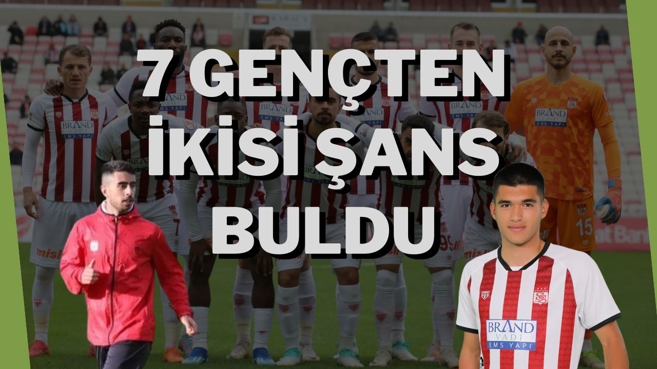 7 Gençten İkisi Şans Buldu