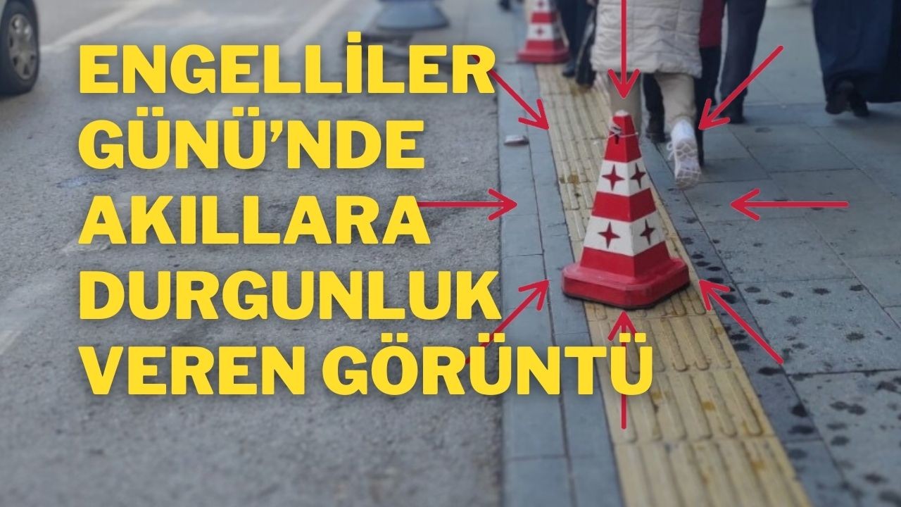 Engelliler Günü'nde Akıllara Durgunluk Veren Olay