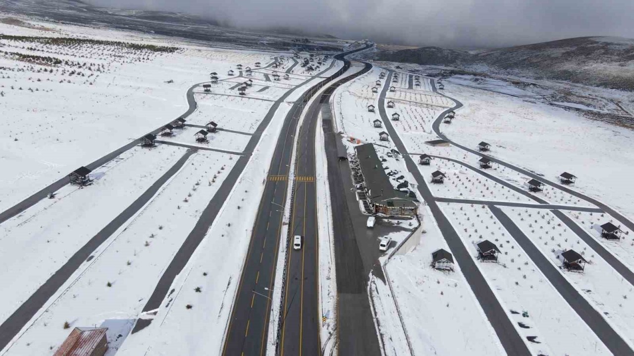 Erciyes’te Kartpostallık Görüntüler Ortaya Çıktı