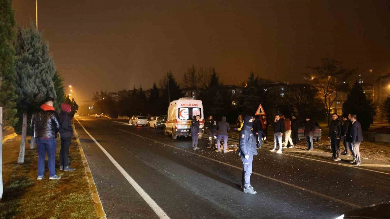 Trafik Kazasında 1 Yaya Yaralandı