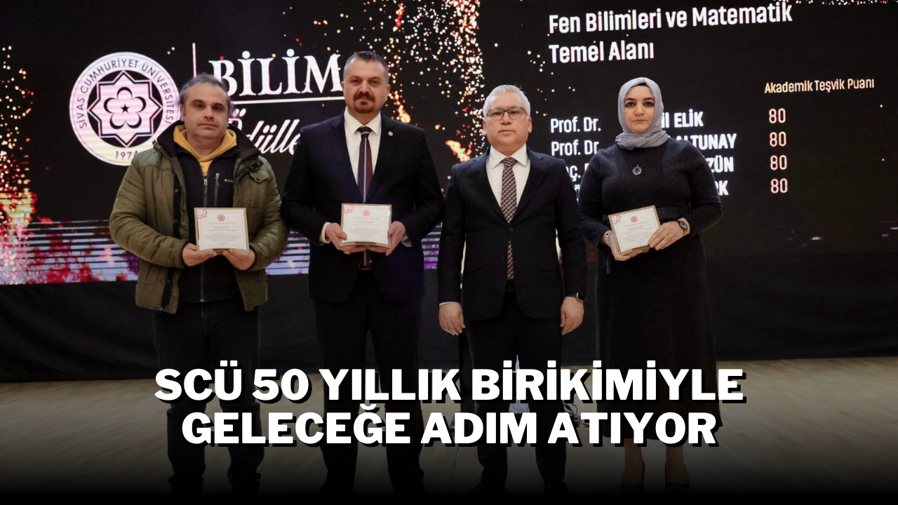 SCÜ 50 Yıllık Birikimiyle Geleceğe Adım Atıyor