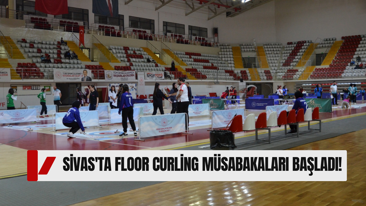 Sivas'ta Floor Curling Müsabakaları Başladı!