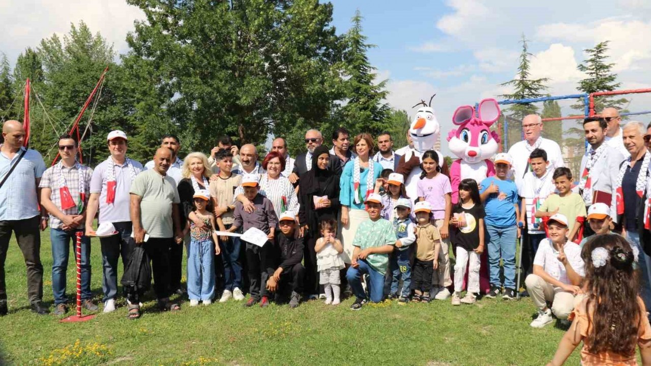 Filistinli ve Yetim Çocuklar Eskişehir'de Buluştu,  Filistin'e Bağımsızlık Vurgusu Yapıldı