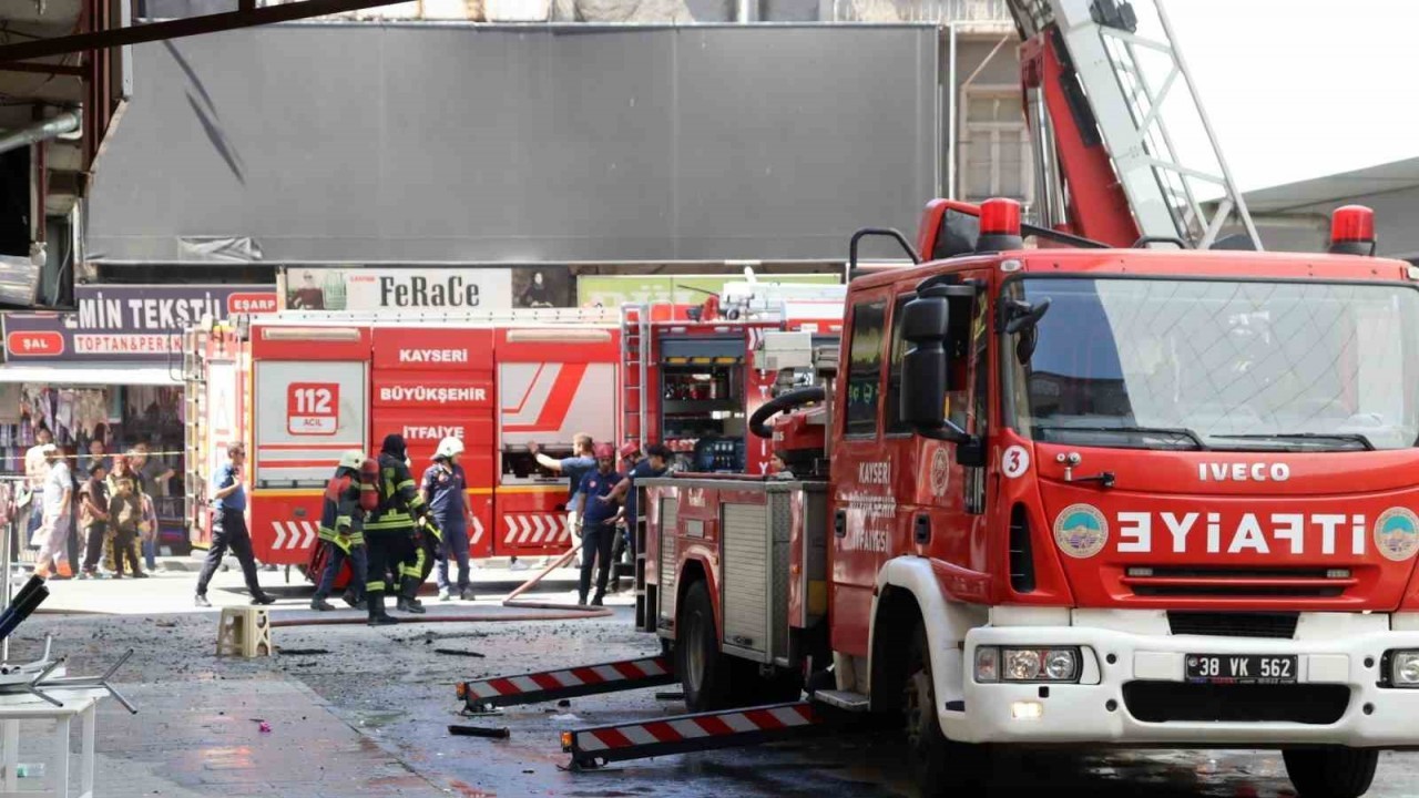 Depoda Tüp Patlaması Sonucu Savaş Alanına Döndü