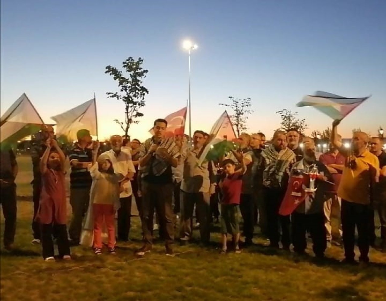 Kayseri'de Siyonizm Karşıtı Protesto: "Ülkemizde Siyonist Katilleri İstemiyoruz"