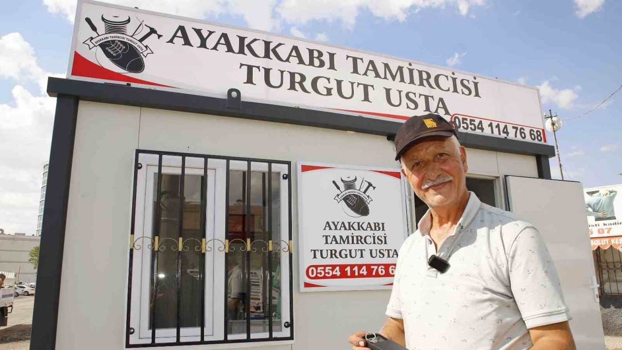 Uluslararası İyilik Ödülü Sahibi Turgut Usta'ya Yeni Dükkan Sürprizi