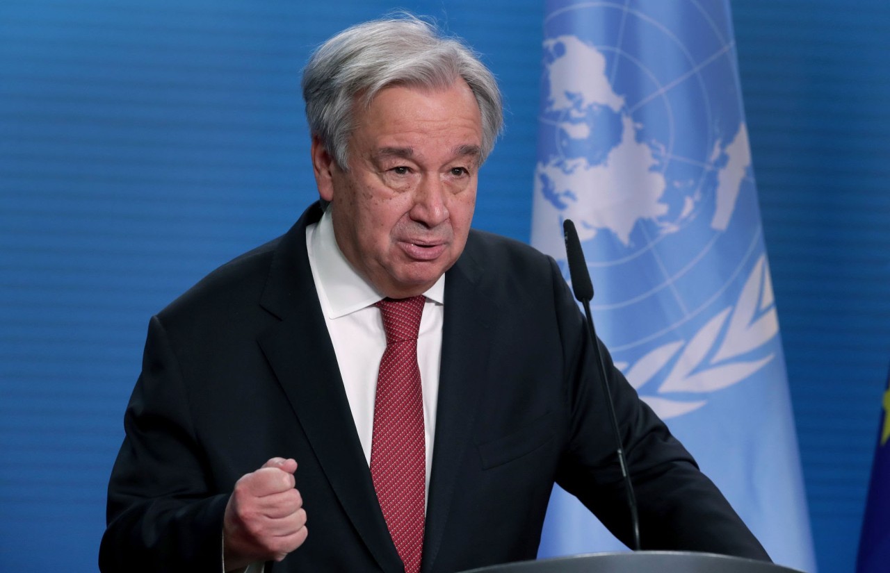 Birleşmiş Milletler Genel Sekreteri Antonio Guterres:''Lübnan,  Uçurumun Kenarında"