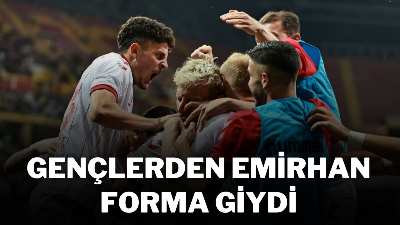 Gençlerden Emirhan Forma Giydi