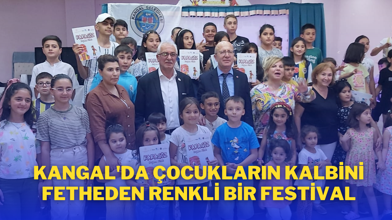 Kangal'da Çocukların Kalbini Fetheden Renkli Bir Festival