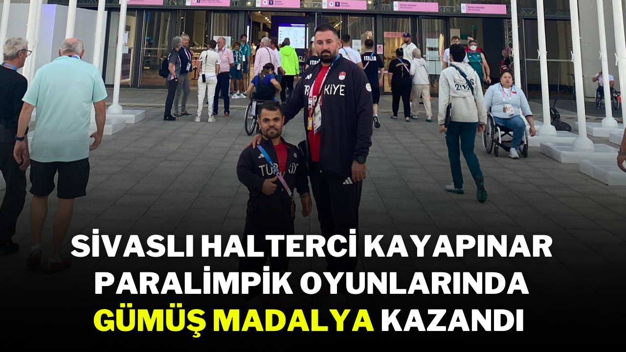 Sivaslı Halterci Kayapınar Paralimpik Oyunlarında Gümüş Madalya Kazandı