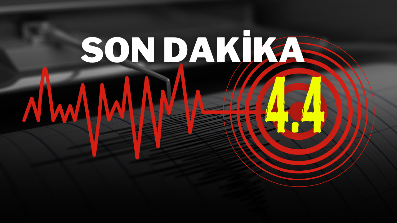 4.4 Büyüklüğünde Korkutan Deprem