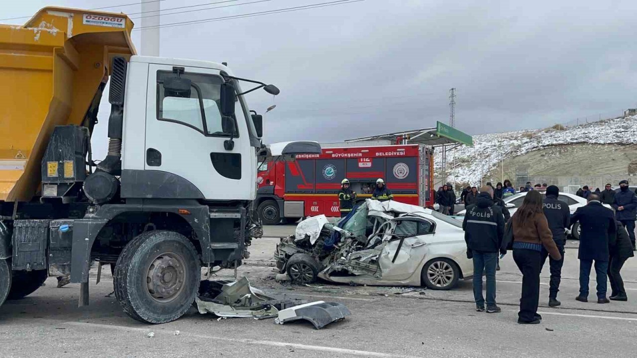 Eskişehir’de Korkunç Kaza: 1 Kişi Hayatını Kaybetti