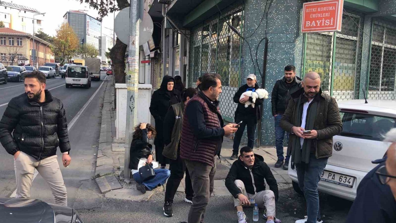 Tekirdağ Çorlu’da Motosiklet,  Otomobil ve Yayanın Karıştığı Kazada 2 Yaralı