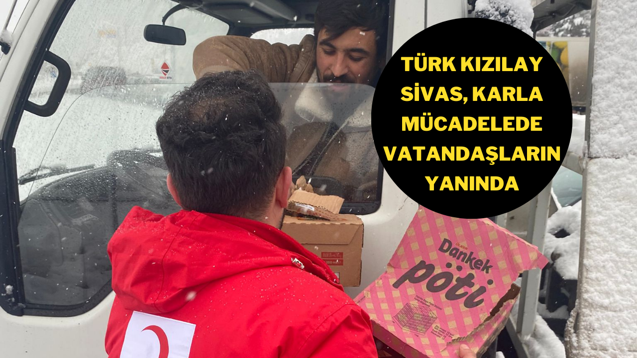 Türk Kızılay Sivas,  Karla Mücadelede Vatandaşların Yanında