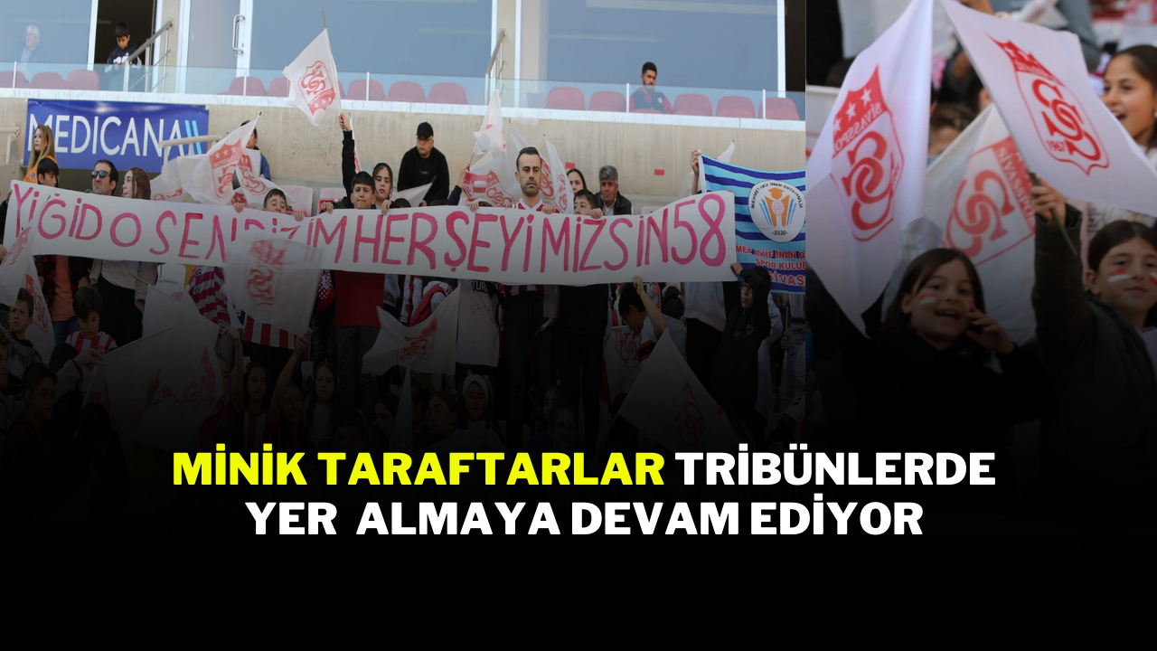 Minik Taraftarlar Tribünlerde Yer  Almaya Devam Ediyor