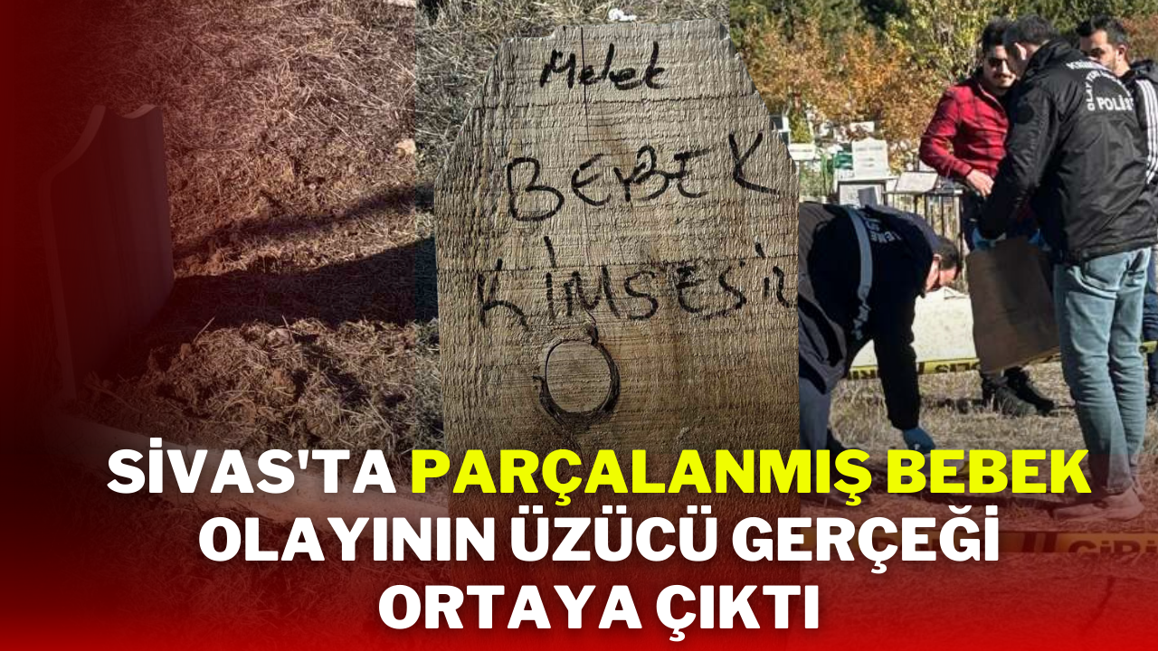 Sivas'ta Parçalanmış Bebek Olayının Üzücü Gerçeği Ortaya Çıktı