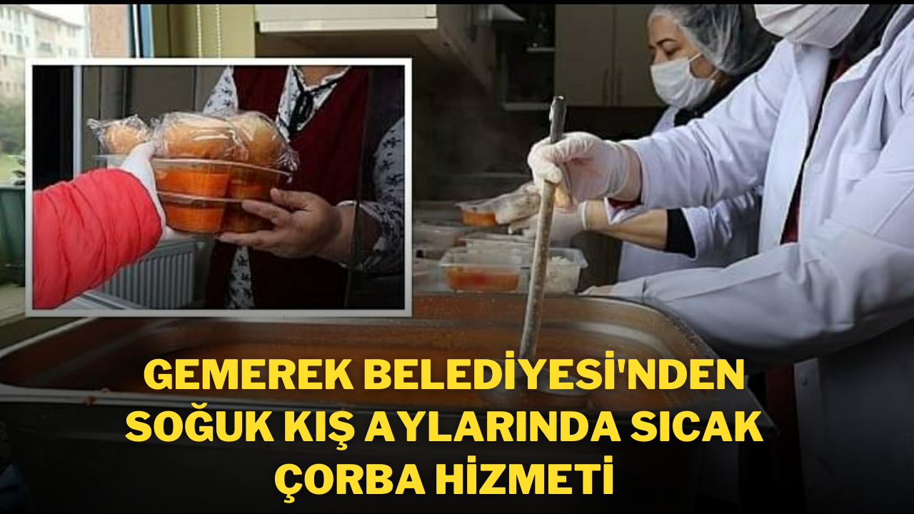 Gemerek Belediyesi'nden Soğuk Kış Aylarında Sıcak Çorba Hizmeti