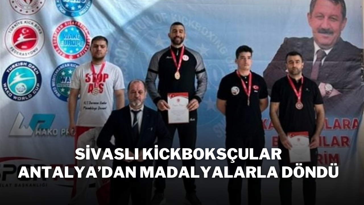 Sivaslı Kickboksçular Antalya’dan Madalyalarla Döndü