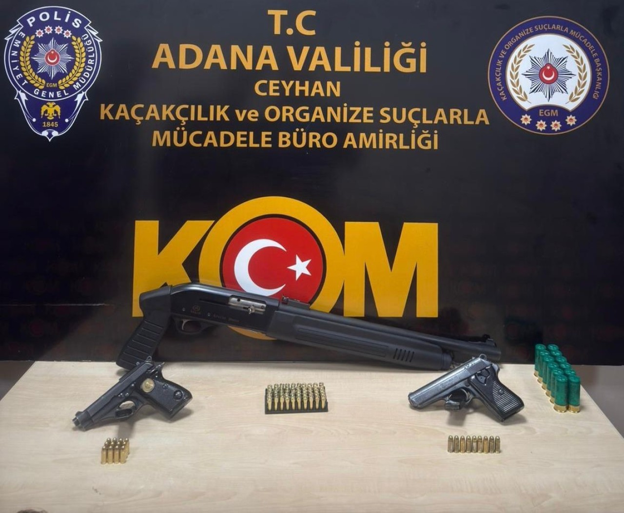 Adana'da Silah ve Mühimmat Ticareti Operasyonu: 7 Kişi Yakalandı