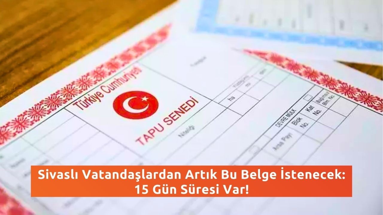 Sivaslı Vatandaşlardan Artık Bu Belge İstenecek: 15 Gün Süresi Var!