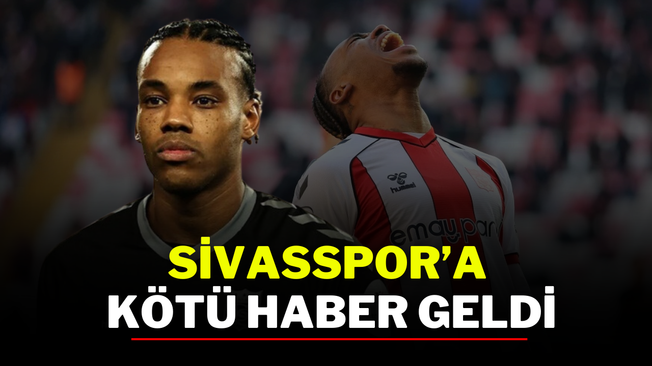 Sivasspor’a Kötü Haber Geldi