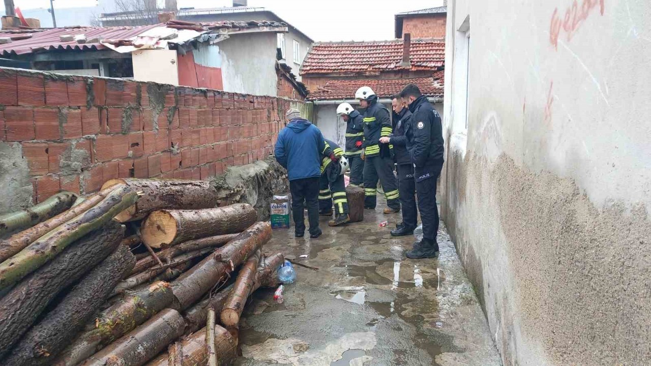 Tüp Alev Aldı,  Mahallede Korku Dolu Anlar Yaşandı