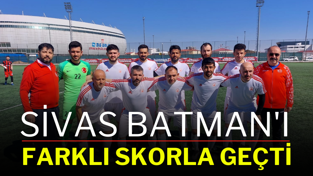 Sivas,  Batman'ı Farklı Skorla Geçti