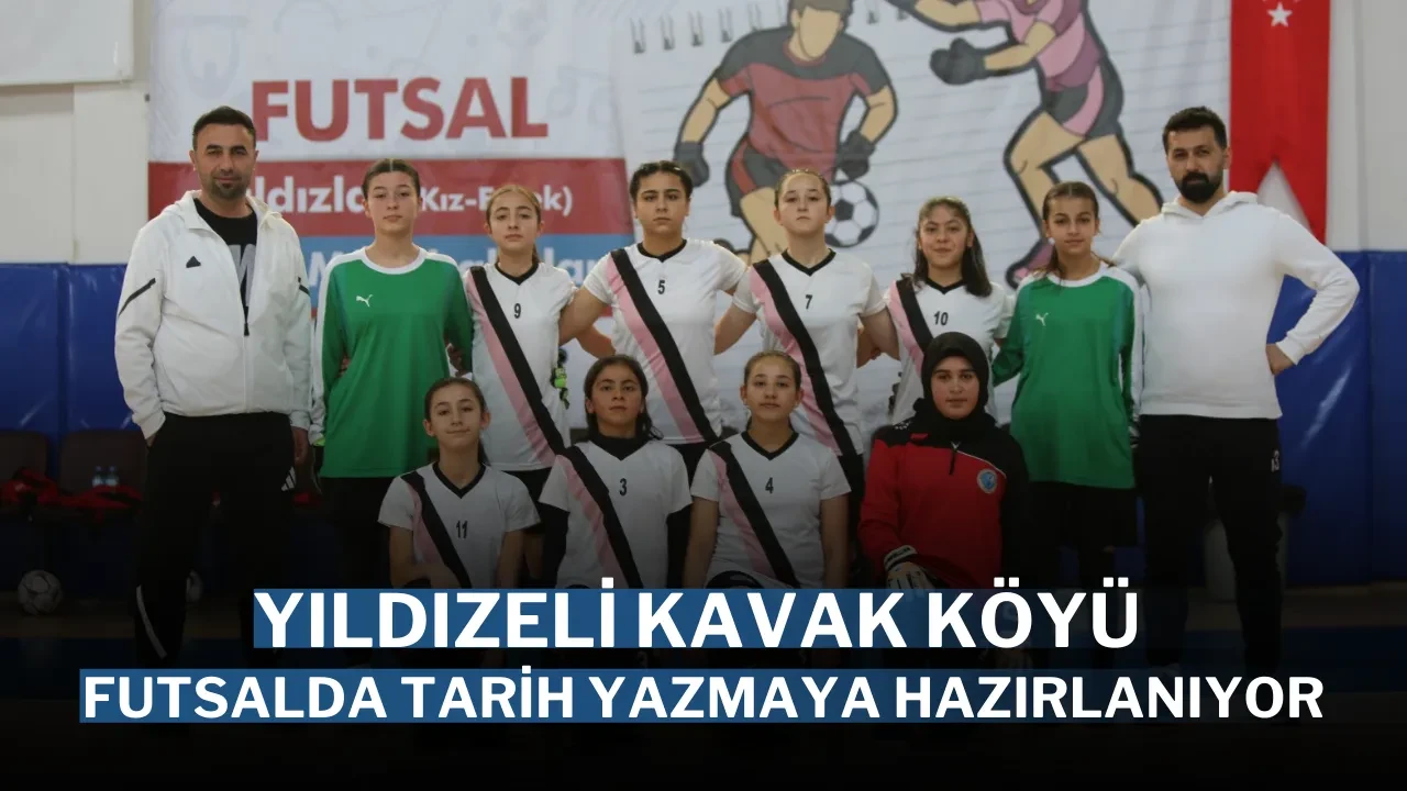 Yıldızeli Kavak Köyü Futsalda Tarih Yazmaya Hazırlanıyor