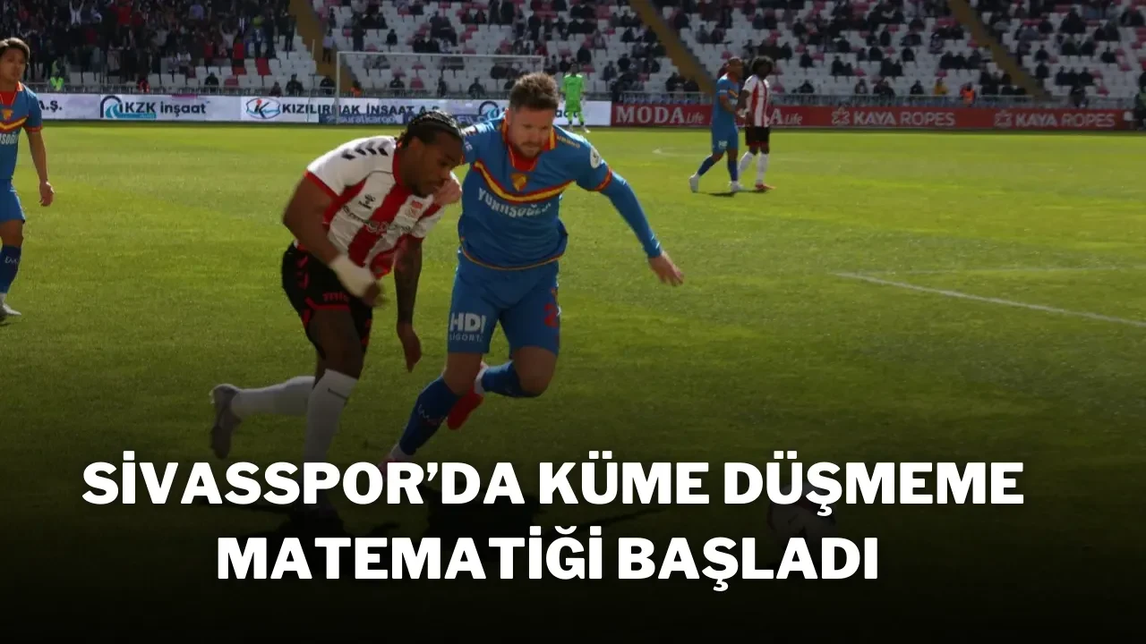 Sivasspor’da Küme Düşmeme Matematiği Başladı