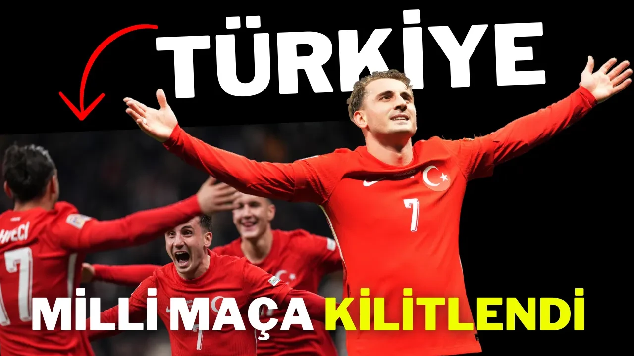 Türkiye Milli Maça Kilitlendi