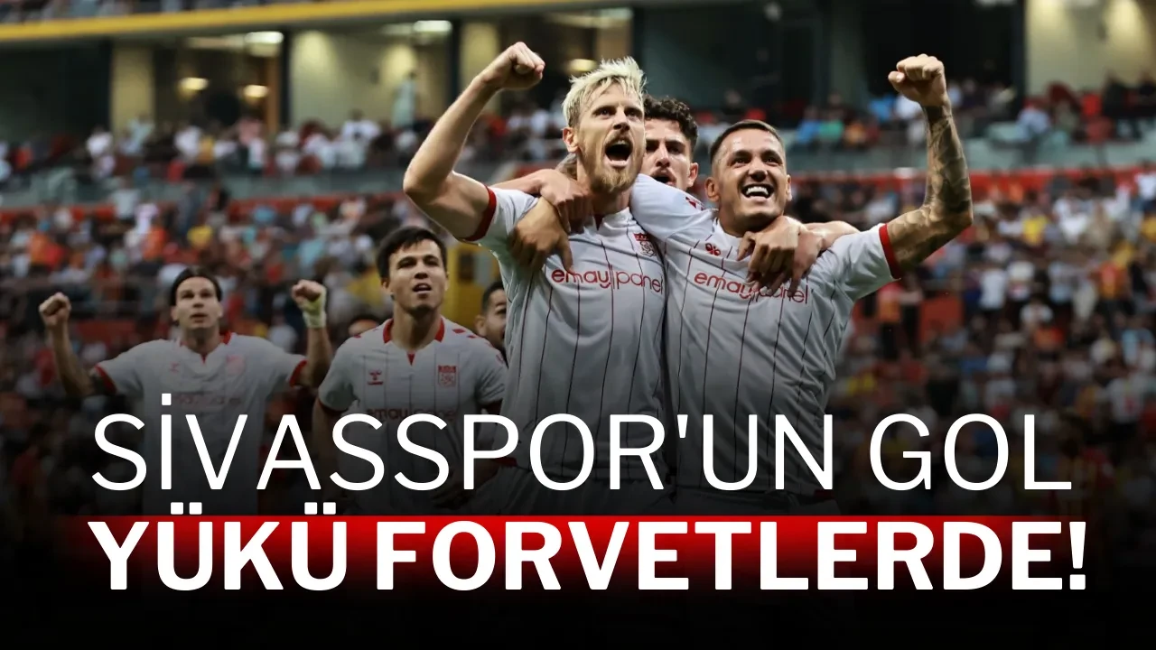 Sivasspor'un Gol Yükü Forvetlerde!