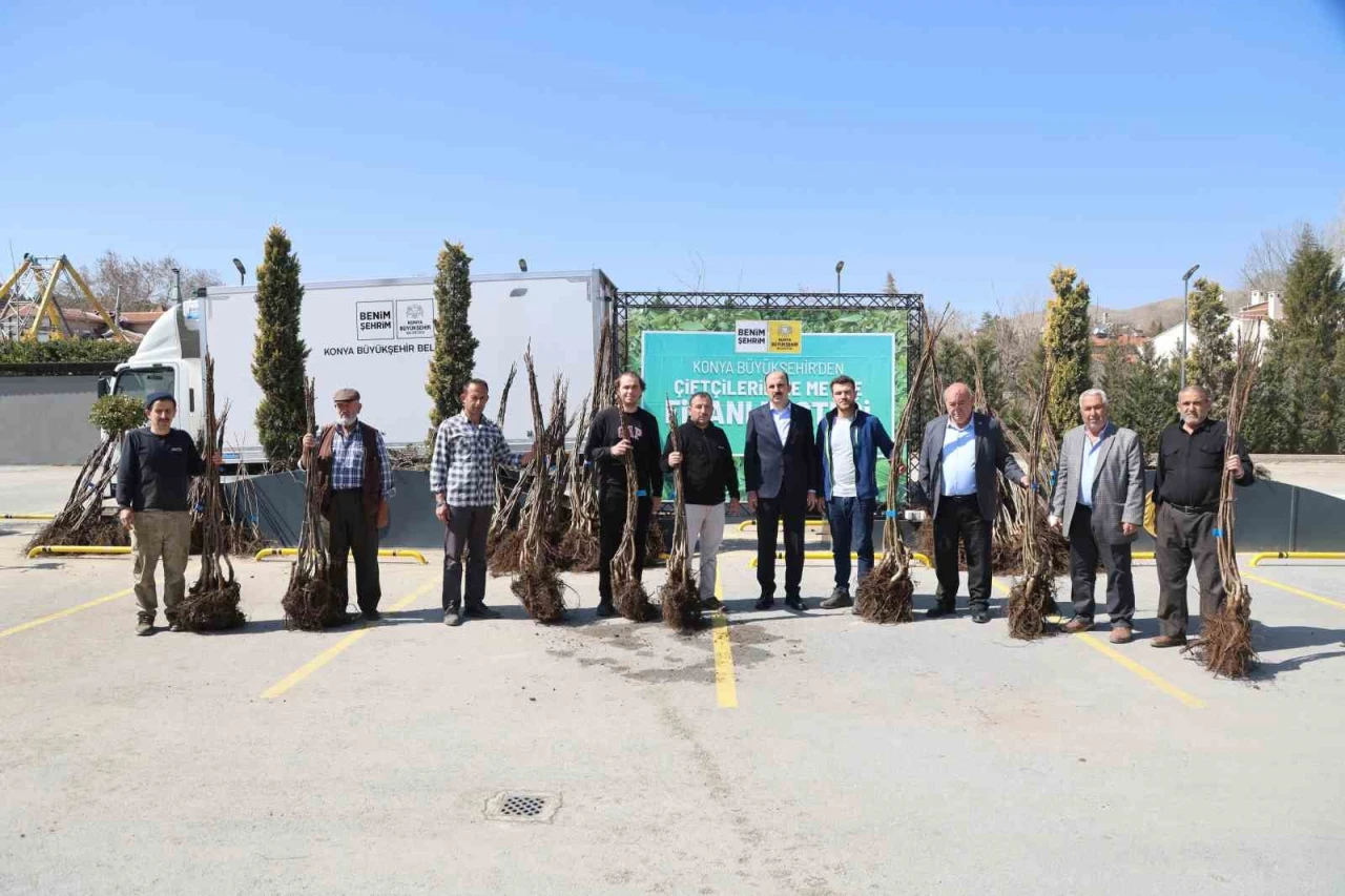 Konya Büyükşehir Belediyesi'nden Tarımsal Destek: 72 Bin Meyve Fidanı Dağıtımı Yapılacak!