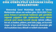 Dikkat! Ankara'da Kuvvetli Gök Gürültülü Sağanak Yağış Uyarısı!