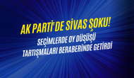 AK Parti'de Sivas Şoku! Seçimlerde Oy Düşüşü Tartışmaları Beraberinde Getirdi