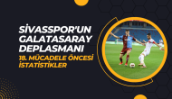 Sivasspor'un Galatasaray Deplasmanı: 18. Mücadele Öncesi İstatistikler