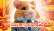 23-24 Haziran 2024 Hamster Kombat'ta 1 Milyon Altın Kazanma Şansı! Günlük Şifresi Yayınlandı!