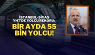 İstanbul-Sivas YHT'de Yolcu Rekoru: Bir Ayda 55 Bin Yolcu!