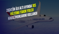 2024'ün İlk Altı Ayında 105 Milyona Yakın Yolcu Havalimanlarını Kullandı