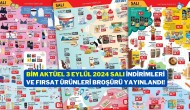 BİM Aktüel 3 Eylül 2024 Salı İndirimleri ve Fırsat Ürünleri Broşürü yayınlandı!