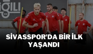 Sivasspor'da Bir İlk Yaşandı